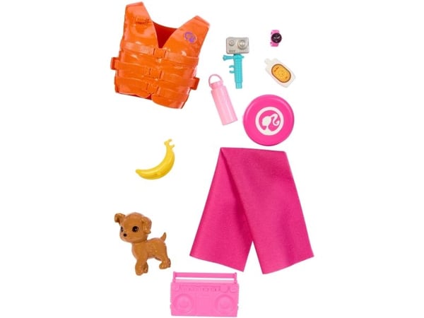 Barbie Doll and Accessories, Motedukke, Hunkjønn, 3 år, Gutt/Jente, 310 mm, 345 g