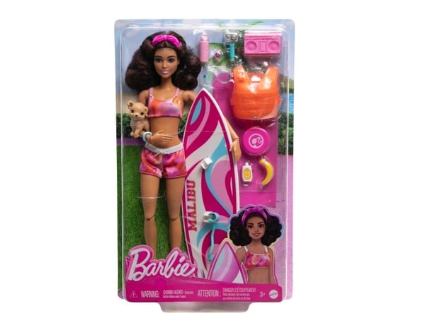 Barbie Doll and Accessories, Motedukke, Hunkjønn, 3 år, Gutt/Jente, 310 mm, 345 g