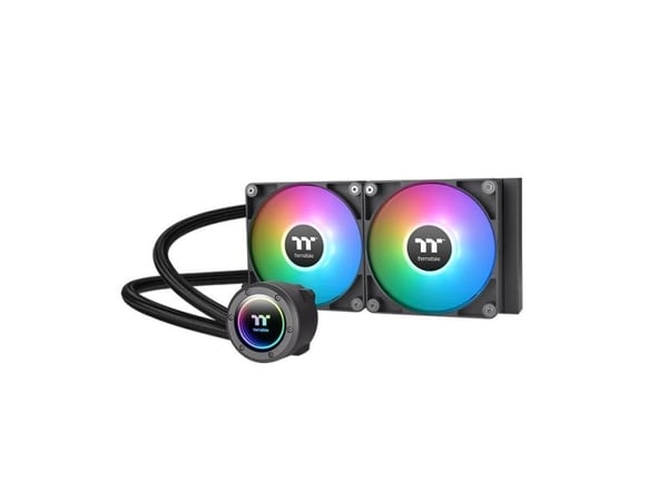 Thermaltake TH240 ARGB Sync V2 - Væskekjølesystem for prosessor - Radiatorstørrelse: 240 mm - (for: LGA1156, AM2, AM2+, AM3, LGA1155, AM3+, LGA1150...