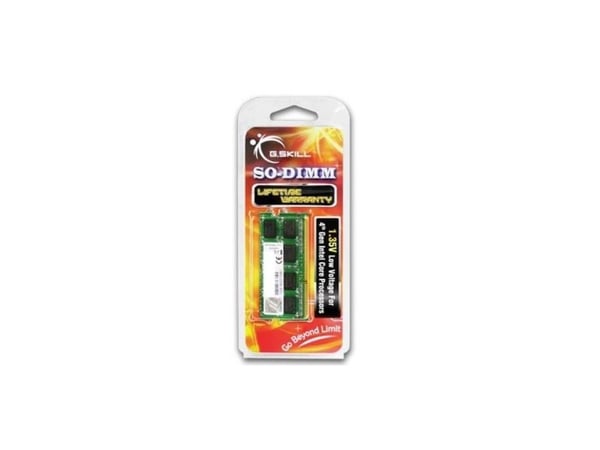 G.Skill - DDR3L - modul - 8GB - SO DIMM 204-PIN - 1600MHz - 1,35V
