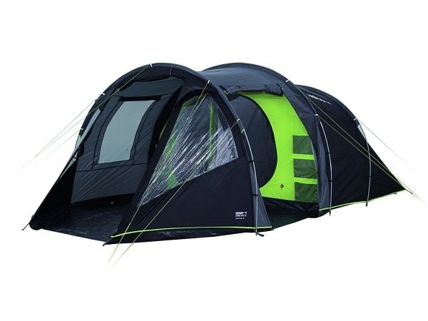High Peak Paros 5, Telttailu, Tunneliteltta, 11,8 kg, Vihreä, Harmaa