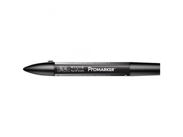 Winsor & Newton 0203339, 1 stykker, Meisel tupp, Sort, Rund, Alkoholbasert blekk