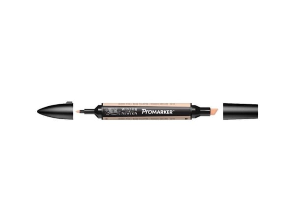 Winsor & Newton 0203200, Rosa, Flerfarget, Dusky Pink, Fin/medium, Meisel-/kulespiss, Rund