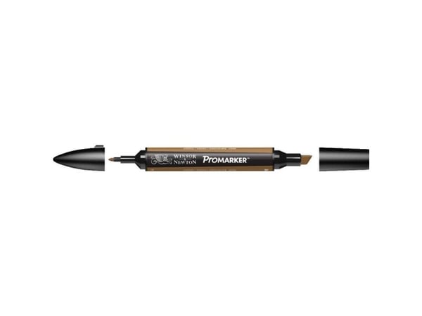 Winsor & Newton 0203213, Brun, Flerfarget, Cocoa, Fin/medium, Meisel-/kulespiss, Rund