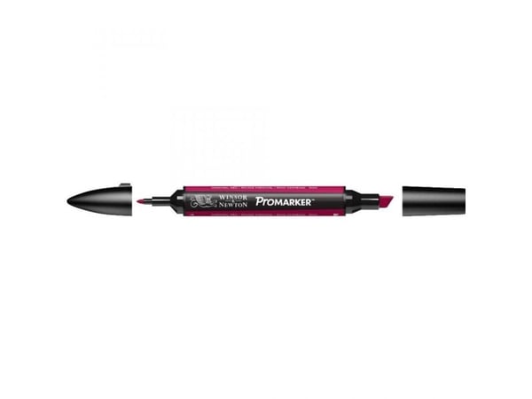 Winsor & Newton 0203273, Rød, Flerfarget, Cardinal Red, Fin/medium, Meisel-/kulespiss, Rund