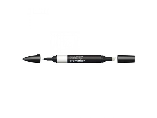 Winsor & Newton 0203161, Grå, Multifärg, Cool Grey 1, Tunn / Medium, Mejsel-/kulspets, Rund