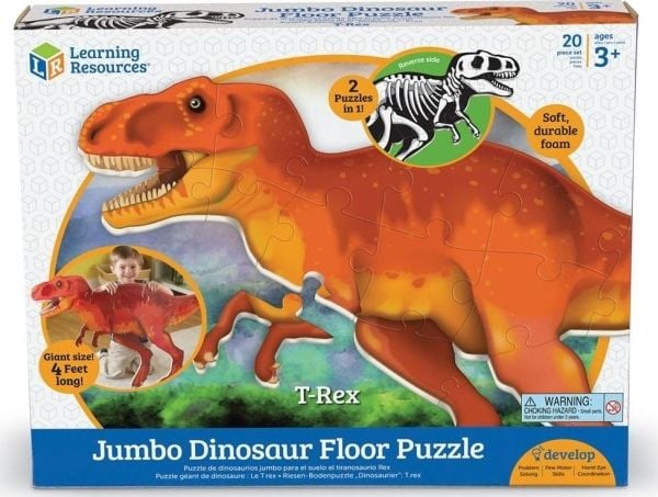 Suuri vaahtomuovinen lattiapalapeli, Dinosaurus T-Rex