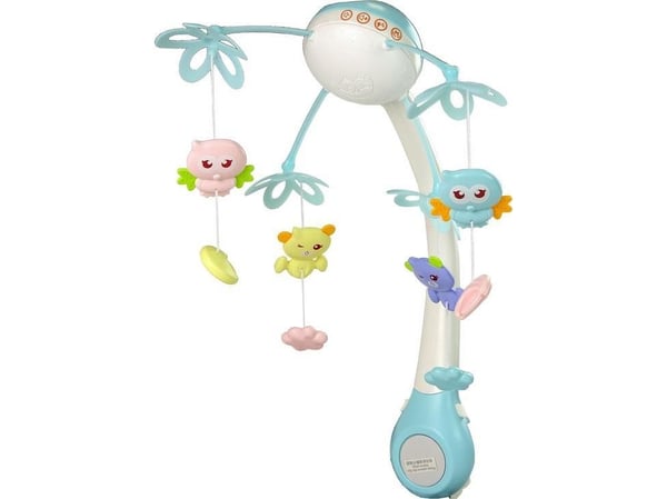 LeanToys Pinnasänky Karuselli Projektori Pilot Melodies Eläinten äänet Sininen LeanToys Pinnasänky Karuselli Projektori Pilot Melodies Eläinten äänet Sininen