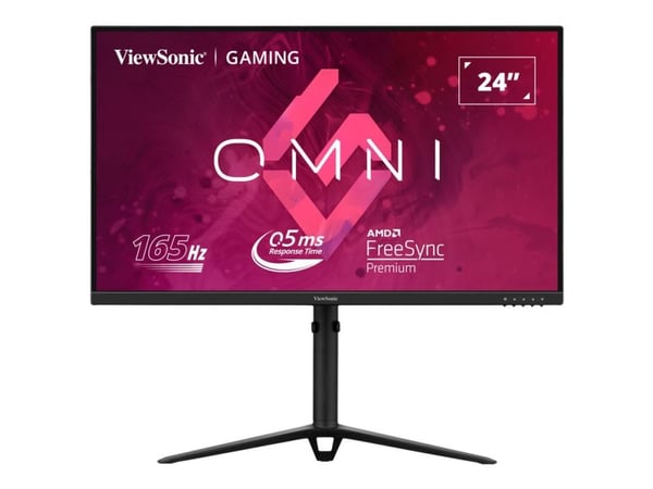 ViewSonic VX2428J - LED-skjerm - gaming - 24" (23.8" synlig) - 1920 x 1080 Full HD (1080p) @ 165 Hz - IPS - 250 cd/m² - HDR10 - 0.5 ms - HDMI, Disp...