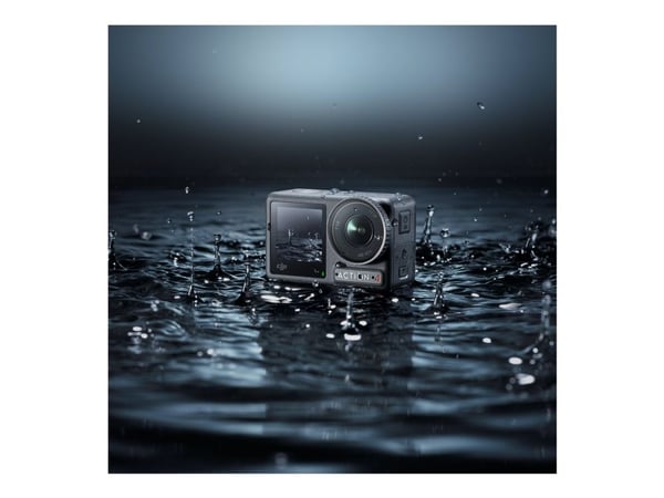 DJI Osmo Action 4 - Actionkamera - 4K / 120 fps - Wi-Fi, Bluetooth - under vannet inntil 18 m