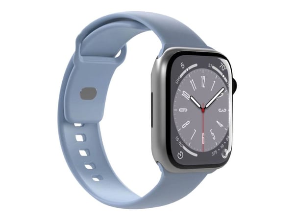 Puro ICON - Klokkestropp for smart armbåndsur - størrelse S/M og M/L - pulverblå - for Apple Watch Hermès Series 9, SE 3, Series 10, Series 11, Ser...