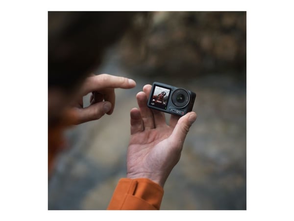 DJI Osmo Action 4 - Actionkamera - 4K / 120 fps - Wi-Fi, Bluetooth - under vannet inntil 18 m