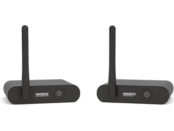 Marmitek 25008418, AV-sender og -mottaker, 20 m, Trådløs, Svart