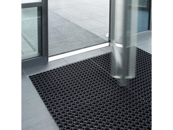 Ringgummi måtte, Matting ZON, 800x1200, sort