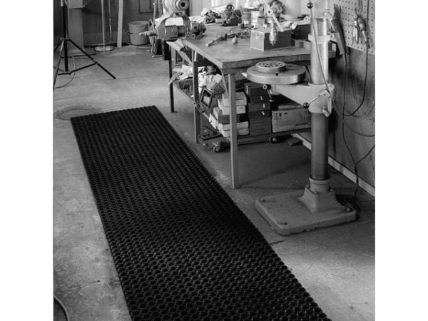 Ringgummi måtte, Matting ZON, 600x800, sort