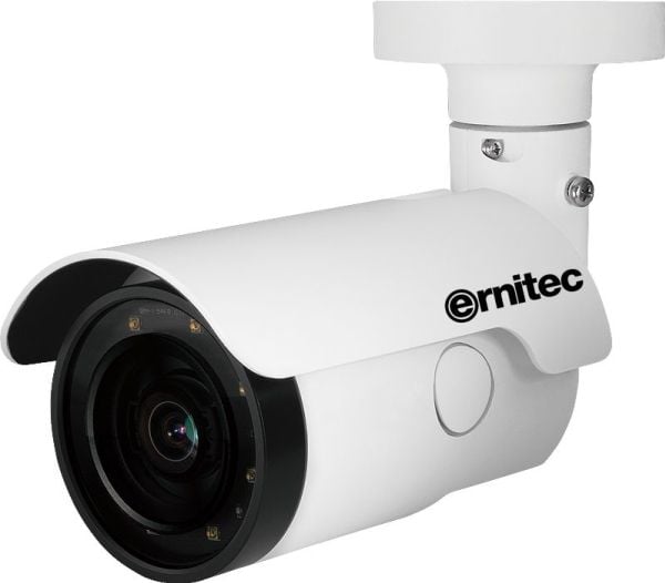 Ernitec 0070-06405, IP-sikkerhetskamera, Inne & Ute, Koblet med ledninger (ikke trådløs), Tak/vegg/stang, Hvit, IP66