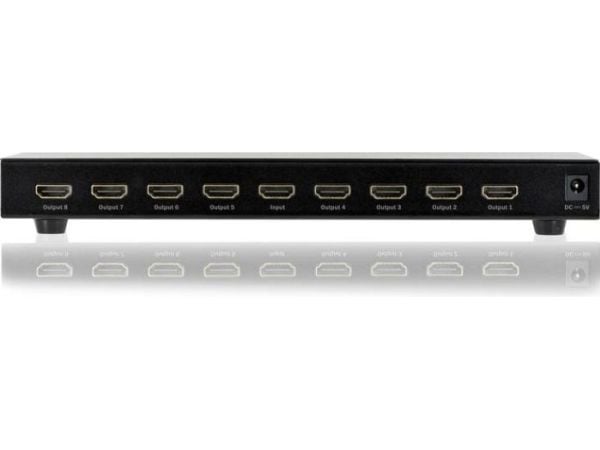 DIGITUS Professional DS-43302 - Video/lyd-splitter - 8 x HDMI - stasjonær