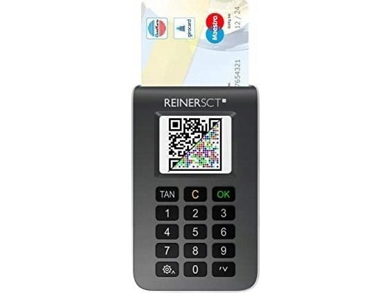 ReinerSCT tanJack photo QR - TAN generator - antrasitt