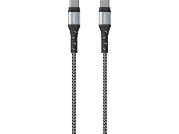 Energizer Ultimate - USB-C USB-C liitäntäkaapeli 2m (hopea)