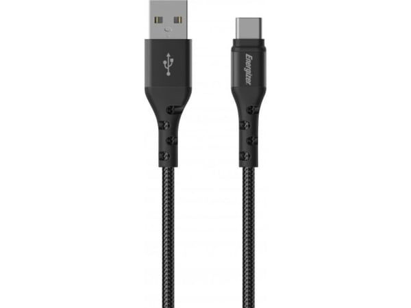 Energizer Ultimate - USB-A til USB-C-tilkoblingskabel 2m (svart)