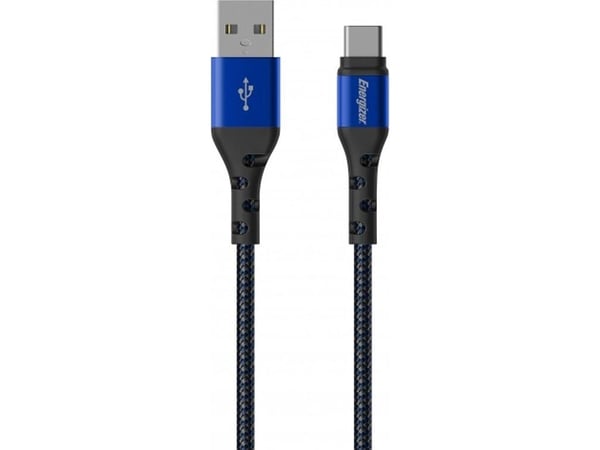 Energizer USB-kabel USB-A til USB-C 2 m Blå (C520CKBL)