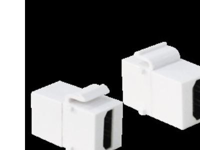 LogiLink 2xHDMI, Hvit, HDMI, HDMI, Gull, 14,5 mm, 29,5 mm