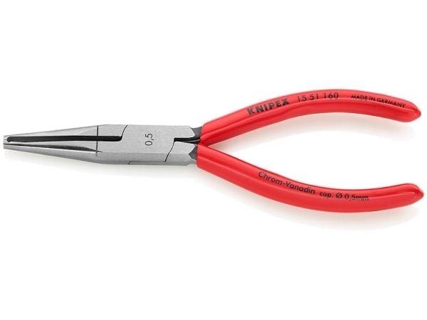 Knipex 15 51 160, Stansningstång, Metall, Plast, Blå, Röd, 160 mm, 101 g