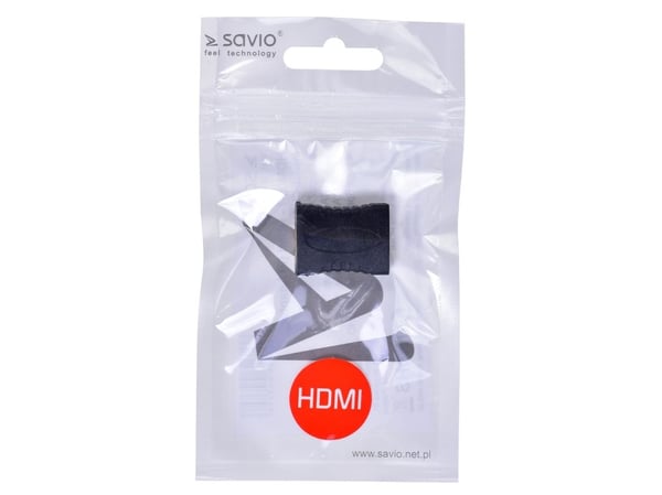 Savio CL-111, HDMI Type A (Standard), HDMI Type A (Standard), 0 m, Musta