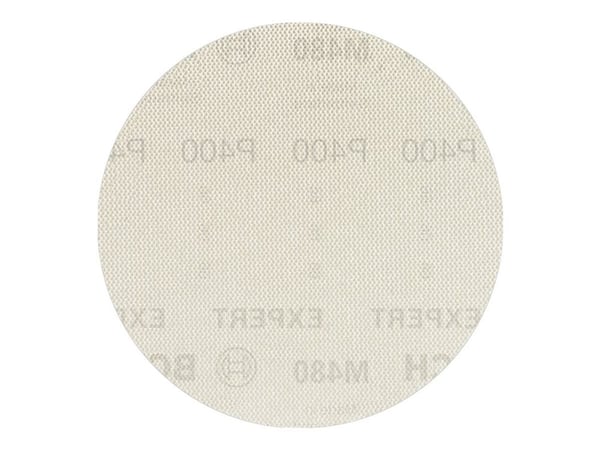 Bosch Expert M480 Net - Slipeark - for bløtt tre, løvtre, finertre, maling på tre - 5 deler - rund - grovkorn: P400 - 150 mm