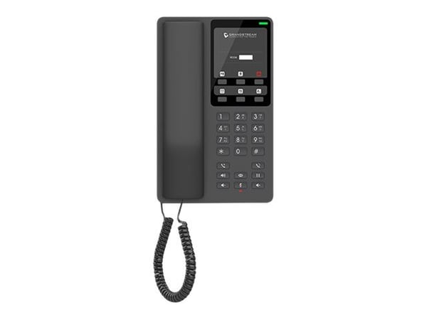 Grandstream GHP Series GHP621 - VoIP-telefon - treveis anropskapasitet - SIP - 2 linjer - svart