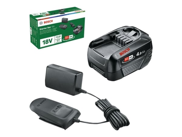Bosch AKKUSARJA PBA 18V 4AH M/Laturi AL1820 Bosch AKKUSARJA PBA 18V 4AH M/Laturi AL1820