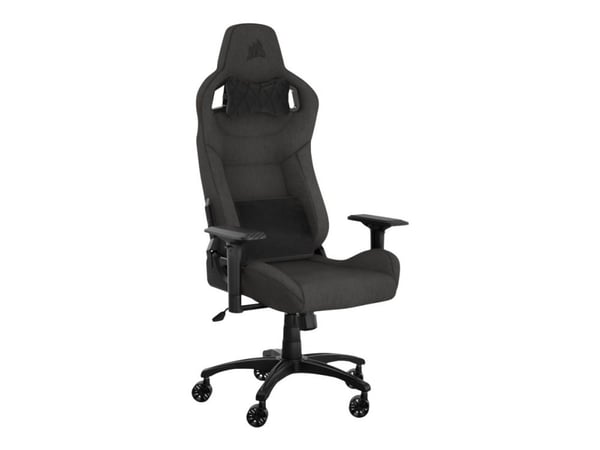 CORSAIR T3 RUSH - Spillestol - armlener - T-formet - tipping - nylon, stoff - koksgrå
