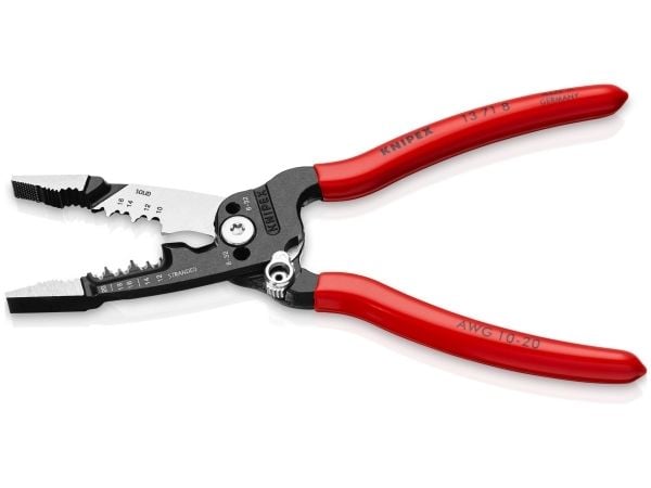 KNIPEX monitoimiset sähköasentajan pihdit