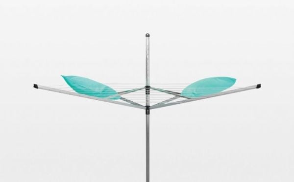 Brabantia 117145, Metall, Grå, 60 m, 115 mm, 149 cm, 197 cm