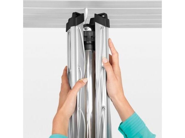 Brabantia 117145, Metall, Grå, 60 m, 115 mm, 149 cm, 197 cm