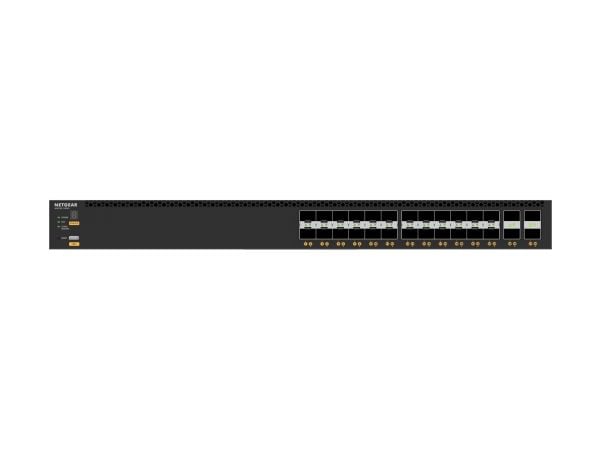 NETGEAR M4350 Series M4350-24F4V - Switch - L3 - Styrt - 24 x 10 Gigabit SFP+ + 4 x 25 Gigabit SFP28 - rackmonterbar