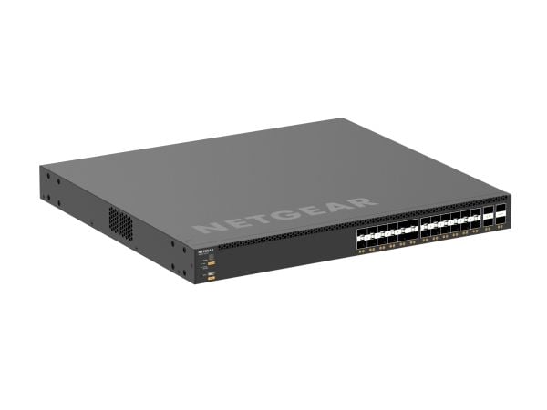 NETGEAR M4350 Series M4350-24F4V - Switch - L3 - Styrt - 24 x 10 Gigabit SFP+ + 4 x 25 Gigabit SFP28 - rackmonterbar