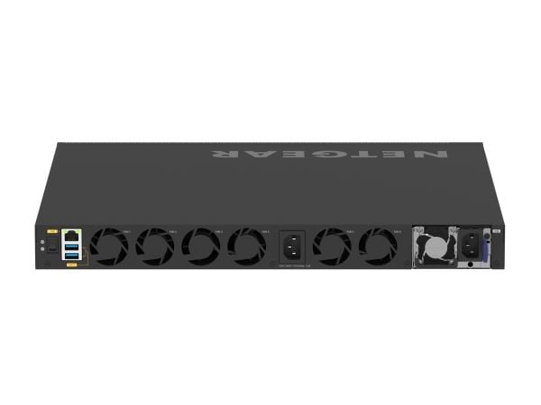 NETGEAR M4350 Series M4350-16V4C - Switch - L3 - Administrerad - 16 x 1/10/25 Gigabit SFP28 + 4 x 40/100 Gigabit QSFP28 - främre till bakre luftflö...