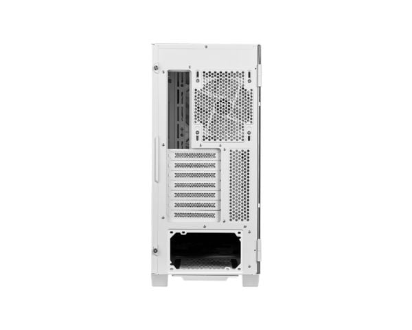MSI MPG VELOX 100R - Mid tower - ATX - sidepanel med vindu (herdet glass) - ingen strømforsyning (ATX) - hvit - USB/lyd