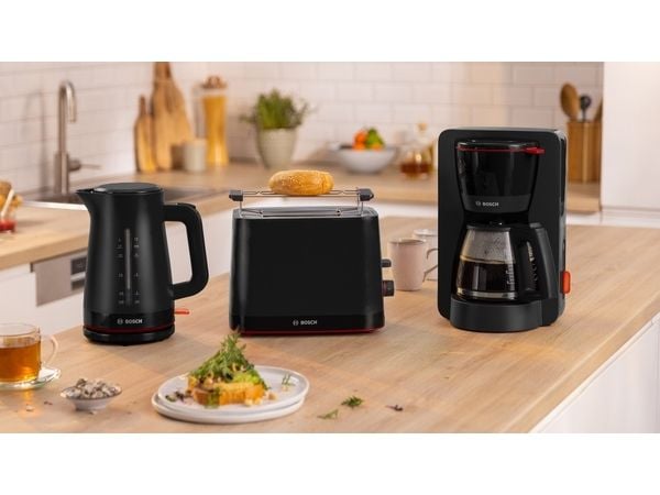 Bosch MyMoment TKA3M133 - Kaffemaskin - 10 kopper - svart