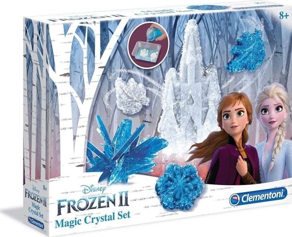 Clementoni Magic Crystal Set, Eksperiment sett, Kjemi, 8 år, Flerfarget
