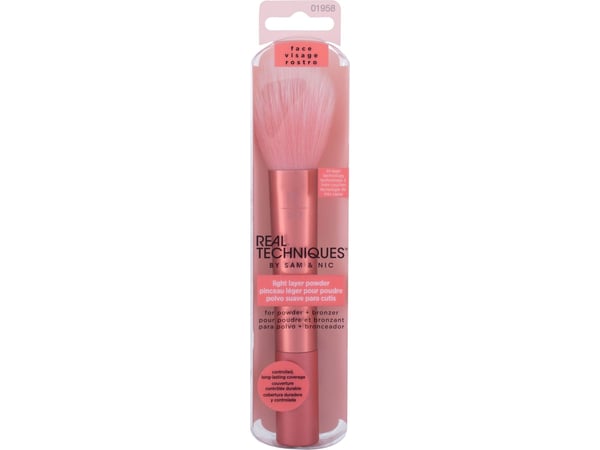 Real Techniques borstar för light layer powder, 1 st
