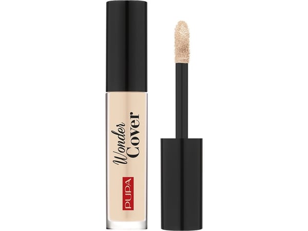 Pupa, Wonder Cover, Reduces Dark Circles, Cream Concealer, 002, Light Beige, 4.2 ml