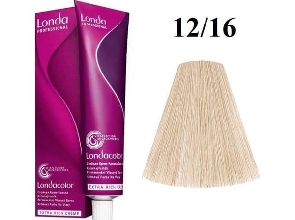 Londa Professional Permanent Colour Extra Rich Cream hårfarge 60 ml 12/16