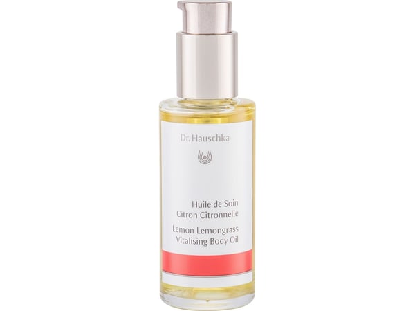 Dr. Hauschka Lemon Lemongrass Vitalising Body Oil, Olje, Anti-cellulitt, Oppløftende, Forfriskende, Alle hudtyper, 75 ml, Flaske, Sitron Dr. Hauschka Lemon Lemongrass Vitalising Body Oil, Olje, Anti-cellulitt, Oppløftende, Forfriskende, Alle hudtyper, 75 ml, Flaske, Sitron
