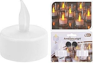 Affek Design sett (2 stk) LED tealight – TEALIGHT 4× h5 cm