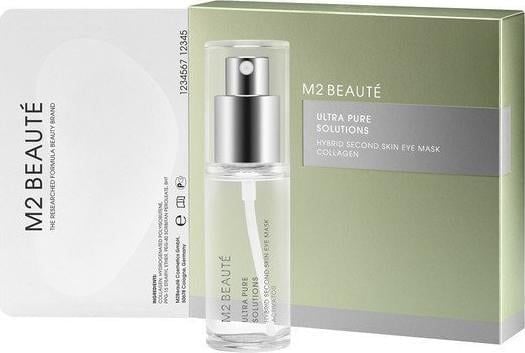 M2 BEAUTE_Hybrid Second Skin Eye Mask Kollagen anti-rynke maske for øyeområdet 30ml