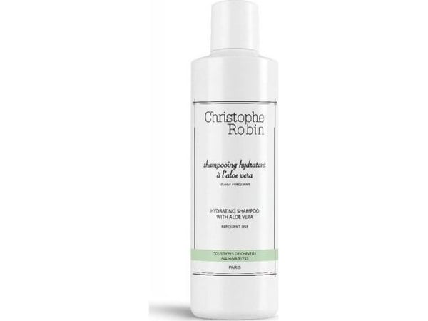 Christophe Robin Hydrating Aloe Vera hårsjampo for fukt 250 ml