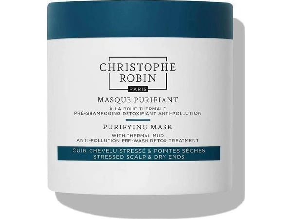 CHRISTOPHE ROBIN_puhdistava naamio lämpömudalla 250ml