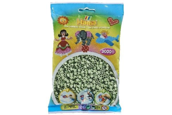 Hama midihelmiä 3000 kpl. eukalyptus - ei. 201-101